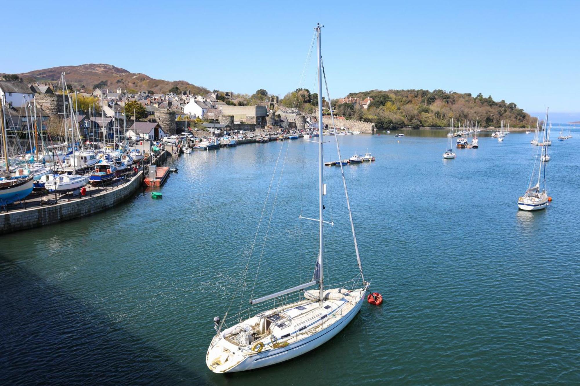 Quayside Cottage Conwy Exteriör bild